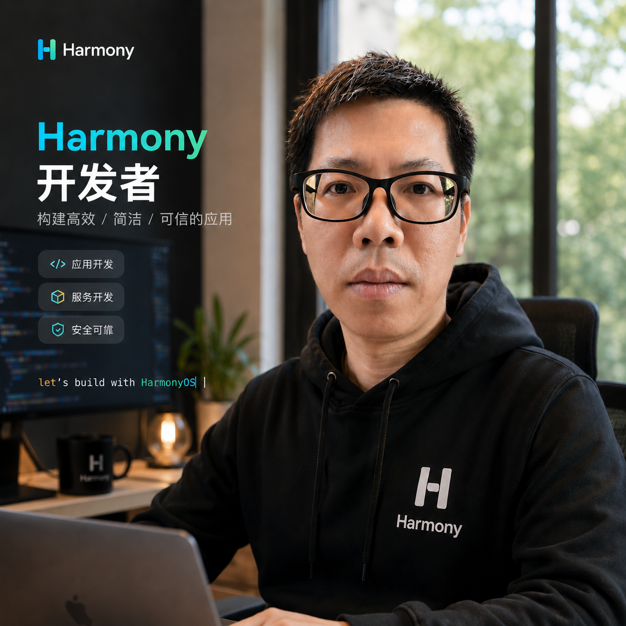 公司创始人肖像